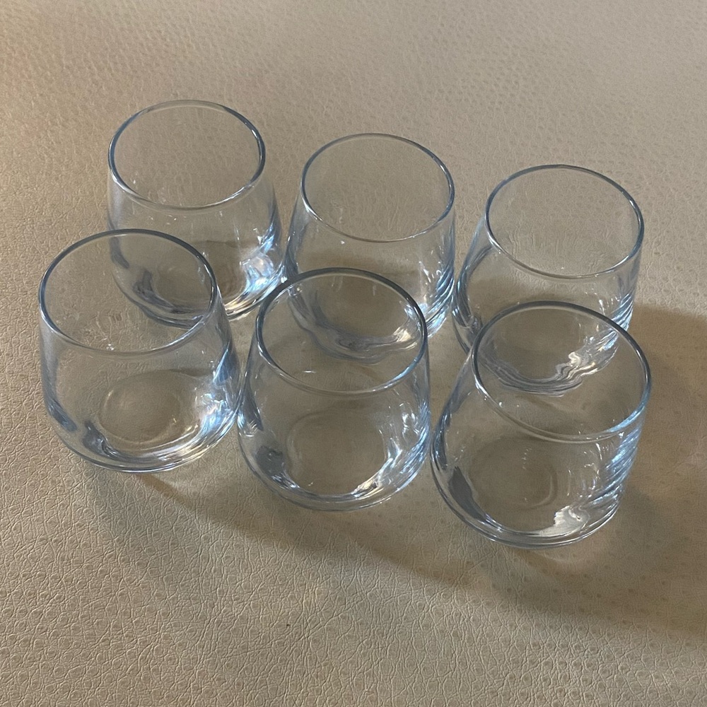 Glass Shot Glasses (set of 6)